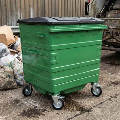 1100 Litre Wheelie Bin – Waste & Recycling Container