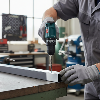 Premium 10mm Bullnose End Cap - 40mm for Worktops