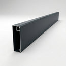 U Return Aluminium Fascia Board 30x25mm – 3m Length — RAL 7016
