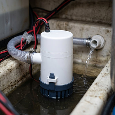 12V Submersible Bilge Pump – 95 Lpm, 4m Head, 26mm Outlet