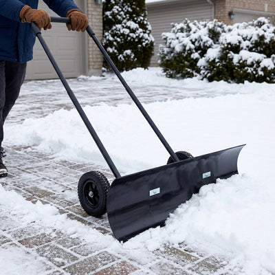 960mm Lightweight Snow Plough with Telescopic Handle
