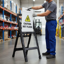 Dark Gray Premium Plastic Quick Fit Frame with Quick-Lock Fasteners