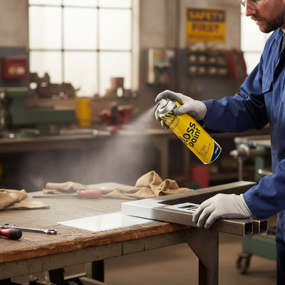 Premium All Purpose Acrylic Gloss Spray Paint 500ml - White