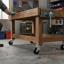 Premium Swivel Castor Wheels 32mm Diameter with Plate Fixing, 18kg Load Capacity - 4 Pack for Furniture Mobility