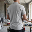 Classic Cotton-Polyester Polo Shirt - Ice Grey