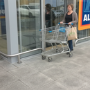 Dark Gray Premium Low Level Protection Rail for Retail Market