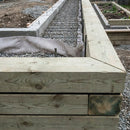 Green Treated Sleepers 8'6" x 10" x 5"