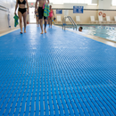 Steel Blue Premium Anti-Slip Duckboard Gym & Pool Matting for Safe Environments