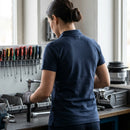 Women's Regular Fit Polo Top - Navy
