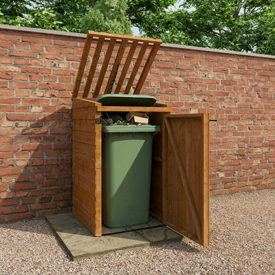 Single Bin Store - Compact Wooden Storage Solution