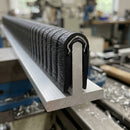 Steel-Reinforced Grip Edge Trim 14.5x10.5mm for 2-5mm Panels - 50m PVC (view 2)