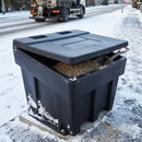 7 cubic ft grit bin, recycled polyethylene, 250kg capacity