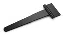 18" Heavy Tee Hinge, Black Finish, Pair (view 2)