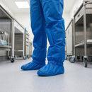 Disposable Blue Coverall Suit – Medium to XXL, Non-PPE Use