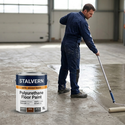 Polyurethane Floor Paint 5L for Concrete and Garage Floors