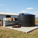 Light Steel Blue Heavy Duty 4300 Litre Molasses Storage Tank