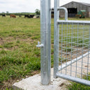 Galvanised Round Hang Post 4½" for 53" Fencing