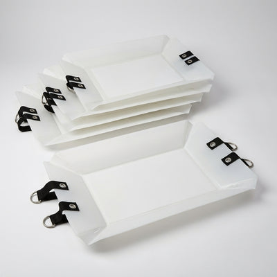 Flat-Pack Polypropylene Emergency Drip Tray 728 × 525mm - Pack of 5