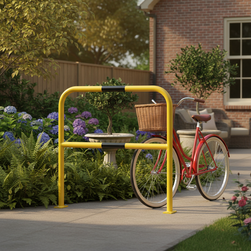 Dark Olive Green Heavy Duty Outdoor Steel Hoop Guard - 3 Sizes Available