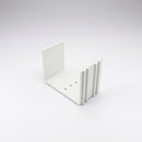 Aluminium Box Gutter Jointer 135 x 100mm — RAL 9016