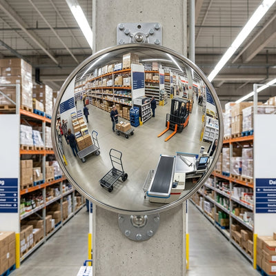 500mm Diameter Polymir Convex Security Mirror
