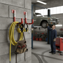 Dim Gray Heavy Duty Galvanised Wall Hook for Buckets - 250 x 300mm