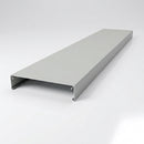 Aluminium Coping Length 3m - Secret Fix Powder Coated — RAL 7035
