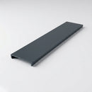 Aluminium Soffit Board Joint Cover — RAL 7016