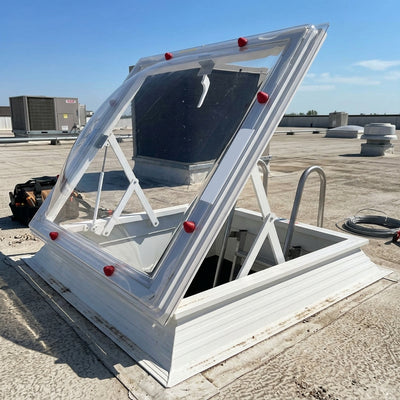 Access Hatch Rooflight 600x800mm - Glazed or Solid Cover