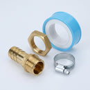 3/4" BSP Hosetail Kit with 20mm Brass Tail and Fittings (view 2)