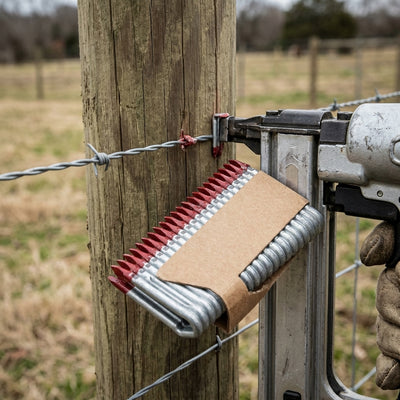 Fencing Staples 45mm Galvanised Steel