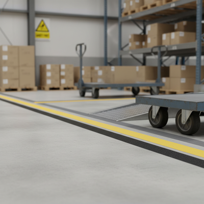 Heavy Duty Anti-Slip Self-Adhesive Floor Tape - 25mm x 18m