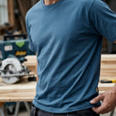 Stone Blue Relaxed Fit Cotton Tee