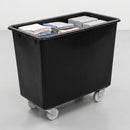 225 Litre Tapered Truck Recycled Polyethylene Black
