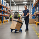 Premium 2-in-1 Folding Sack Truck Trolley with 120kg Capacity for Versatile Use - High-Quality Professional Grade for Industrial and Commercial App...