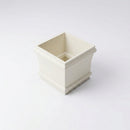 Traditional Downpipe Spare Socket 72x72mm Non-Eared — RAL 9010