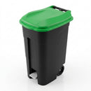 Pedal Operated Wheeled Bin – 80 Litre Polypropylene (view 2)