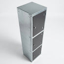 Three-Door Laminate Locker with Galvanised Steel Frame (view 2)