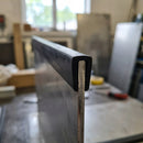 Square Rubber Edge Protector 13x10mm for 6mm Panels - 5m EPDM (view 2)