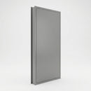1hr Fire Rated Metal Single Riser Door 2000x600mm (view 2)