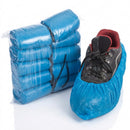 Large blue disposable overshoes – 500 units (5 x 100-pair packs) (view 2)