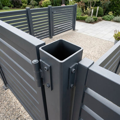 2.4m Anthracite Grey Gate/Corner Post