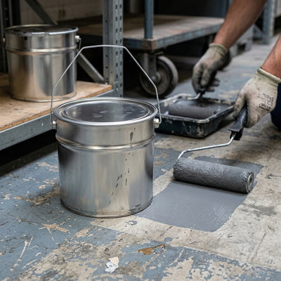 Heavy-Duty Outdoor Industrial Floor Paint - 5L Tin