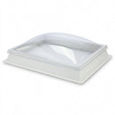 Rectangular Fixed Dome Rooflight 1000x800mm PVC Upstand (view 2)
