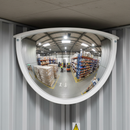 Light Slate Gray High-Performance 180° Panoramic Observation Mirror - Multiple Sizes