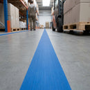 Forklift-Traffic Floor Lane Marking Tape - 50mm - Blue