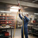 Dark Slate Gray Heavy Duty Galvanised Wall & Ceiling Hook with Rubberised Coating - 150 x 255 x 155mm