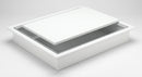 Aluminium Solid Lid Access Hatch 300mm Upstand for Smoke Ventilation (view 2)