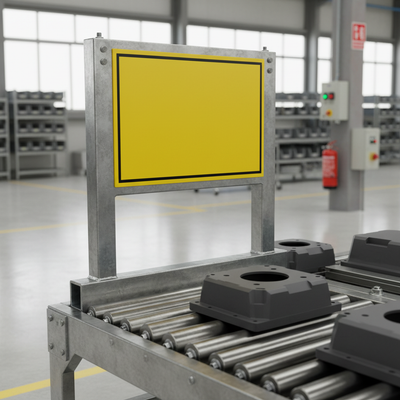 Premium 600 x 450mm Q-Sign for Road Traffic Management