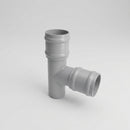 63mm Diameter Traditional Downpipe Branches 92.5° & 112.5° — RAL 9006 / 92.5 Degrees